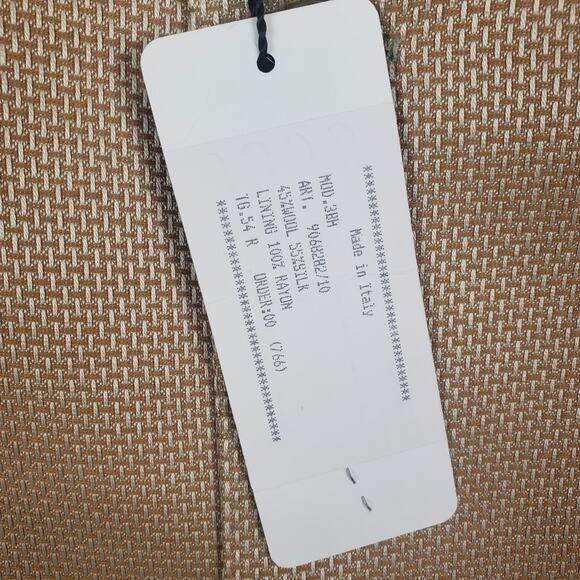 Sergio Valentino Men's Sport Coat Blazer Suit Jacket Tan Silk Wool Blend NWT 44 - Picture 10 of 15